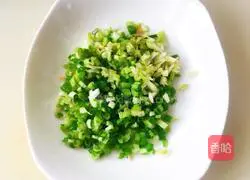 Illustration of how to make golden tofu balls 5