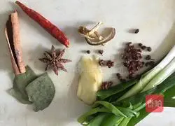 Illustration of fermented bean curd and pig's trotters #元xiao on the 15th day of the first lunar month#