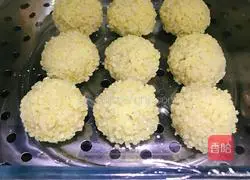 Teaching instructions for making millet, celery and meatballs 13