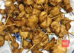 Illustration of how to make toothpick meat 3