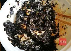 Illustration of how to make fried pork with seaweed and vinegar 4