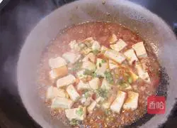 Illustration of how to cook minced meat and tofu 8