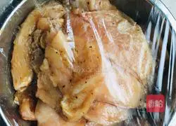 Black pepper sauce Illustration of how to make chicken breasts 6