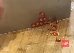 Illustration of how to make peacock open fish 4