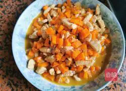 Illustration of how to make fried chicken breast with carrots 7