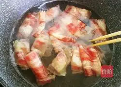 Illustration of how to make Japanese beef rice bowl 10