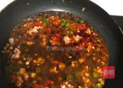 Sauce Illustration of how to make fragrant tofu 7