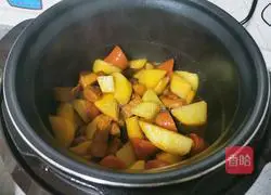 Illustration of braised pork and potatoes 9