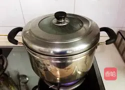 Illustration of how to steam chrysanthemum chrysanthemum 8