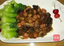 Fried vegetables and mushrooms Illustration of how to do it 8