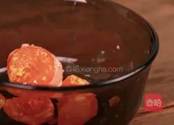 Illustration of how to make crab roe tofu 5