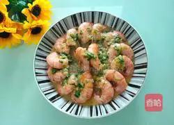  Illustration of how to make fried red shrimp with ginger and garlic 8