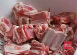 Illustration of braised mutton recipe 2