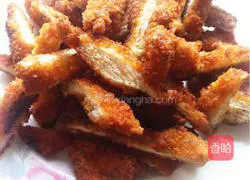 Illustration of how to make fried chicken steak 11