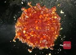 Illustration of how to make Gongcai minced meat bento 7