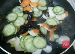 Illustration of how to make assorted vegetable stir-fries 7