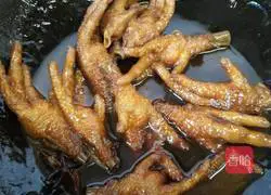 Illustration of how to make tiger skin and chicken feet 9