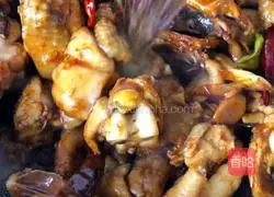 Shiitake mushrooms Illustration of how to make braised chicken 3