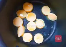 Bamboo squid and shrimp stewed tamagoyaki Illustration of how to make delicious, juicy and crispy tofu 4