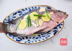 [Lantern Festival on the 15th day of the first lunar month] Illustration of home-style steamed tilapia 6