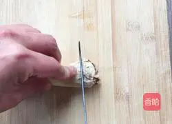 Illustration of how to fry matsutake in butter 2