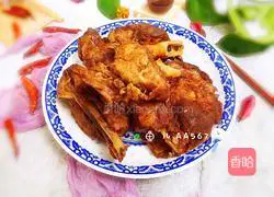 Illustration of how to make pork bones with sauce 9