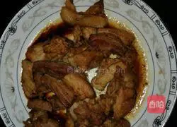 Illustration of how to make fried onions with meat 3