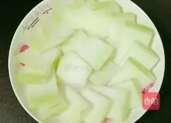 Illustration of how to make steamed winter melon with minced meat 9
