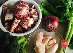 Illustration of how to make beef ribs 1