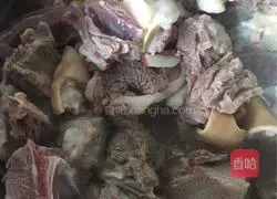 Sha Illustration of how to make braised mutton with ginseng and bamboo 4