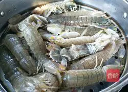 Illustration of how to make steamed shrimps 3