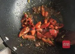 Illustration of how to make tomato braised tofu 2