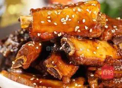 Illustration of how to make sweet and sour pork ribs 7