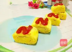 Illustration of how to make thick egg roast 13