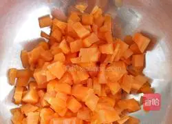 Illustration of how to make appetizer meat and pickles 4