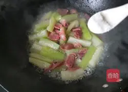 Chinese sausage Illustration of how to cook Dipu 4