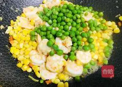 Illustration of how to make shrimps and corn 6