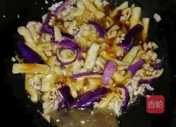 Illustration of how to make braised eggplant with minced meat 5