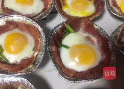 Recipe for Original Bacon Quail Sun Eggs 8 