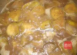 Illustration of how to cook chicken wings and eggplant stewed 6