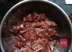 Illustration of how to make stir-fried pork liver with pork belly 3