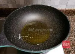 Illustration of how to make spinach, fungus and scrambled eggs 6