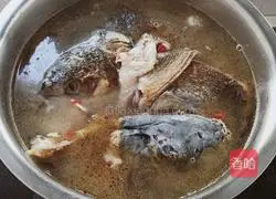 Illustration of how to make Marian fish head hot pot 12