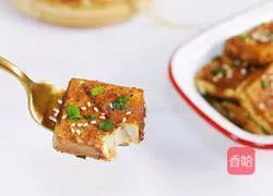 Illustration of how to make flavored grilled tofu 11