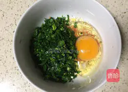 ~Illustration of how to make oatmeal spinach super eggs 5