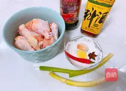 Illustration of braised chicken legs 1