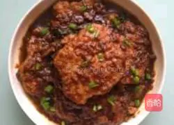 Illustration of how to cook green onion ribs 12