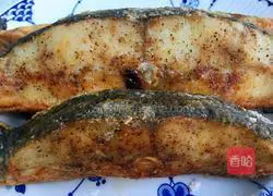 Illustration of how to cook dry-roasted halibut 4