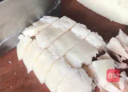 Illustration of how to make steamed lotus root 4