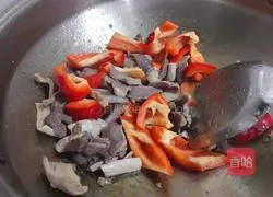 Illustration of how to make fried duck gizzards with pineapple 4